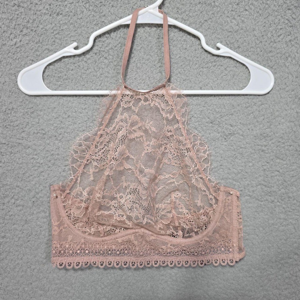 Victoria Secret Lace Style Underwire Bralette Sz 34C